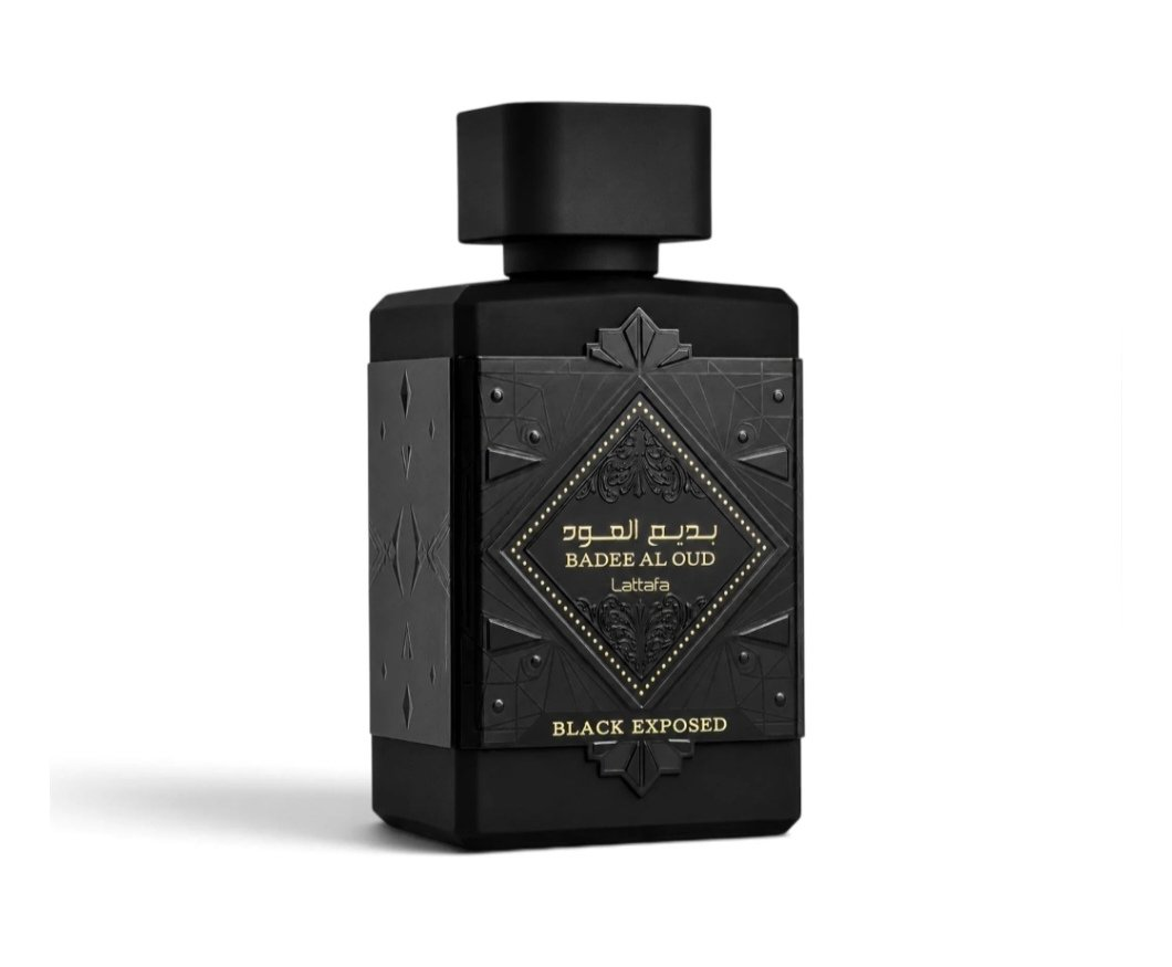 Badee Al Oud Black Exposed 100ml Eau de Parfum de Lattafa
